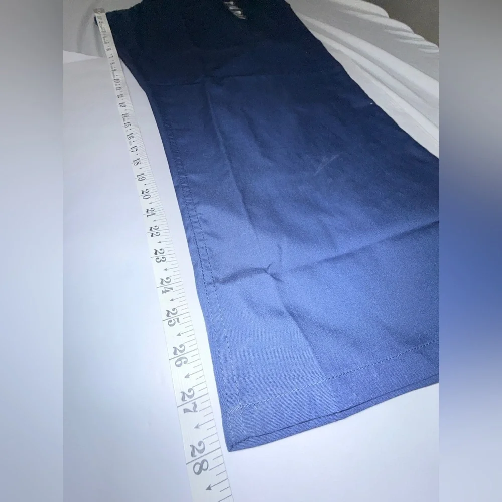 Cherokee Workwear Short Unisex Drawstring Scrub Pant in Navy 2X Short NWT